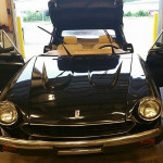1984 Fiat Spider Windshield Replacement at Janesville, WI repair shop