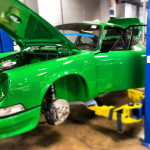 Windshield Replacement on Classic Porsche Restoration at Kelly Moss Motorsports in Madison, WI
