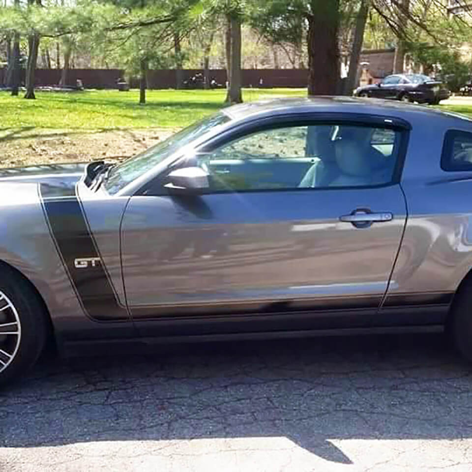 Mustang Vinyl Graphic Application in Janesville, WI